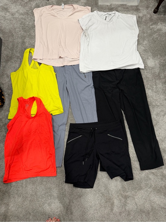 Athleta Other - Closet clean out Althleta Bundle-Activewear Set with Bright Tops